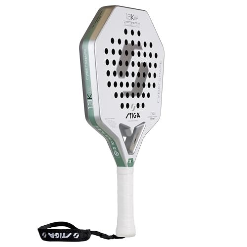 STIGA Padel Racket 1.3K LW Cybershape, Lightweight Racket for Intermediate & Junior Players for Fast-Paced Padel Play, Competition Approved - Image 2