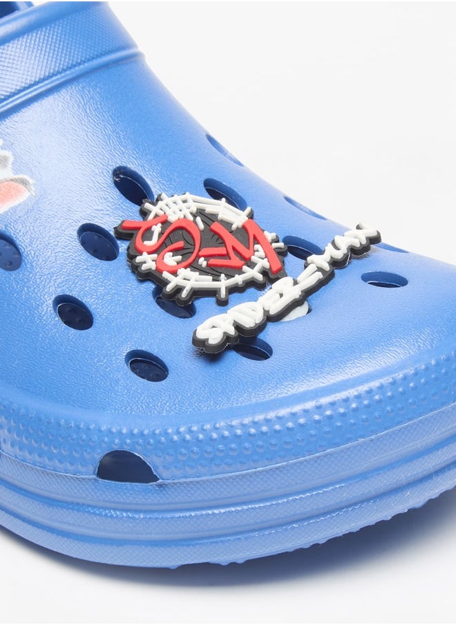 MARVEL Boys Marvel Spider-Man Applique Clogs with Backstrap  - Image 5