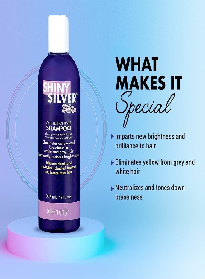 One N Only One 'n Only Shiny Silver Ultra Shampoo and Conditioner Set 33.8 oz each - Image 5