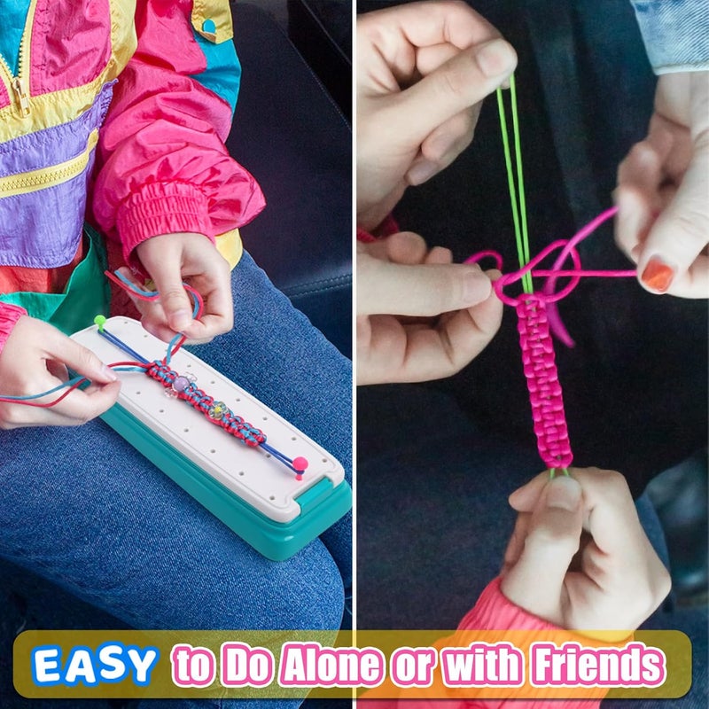 Gili Friendship Bracelet Making Kit for Girls Age 8-12 – DIY Arts and Crafts Toys – Best Christmas Birthday Gifts Ideas for Girls 7 8 9 10 11 Years Old - Image 5