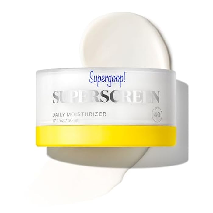 Supergoop! Superscreen - 1.7 fl oz - SPF 40 PA+++ Hydrating Daily Moisturizer Sunscreen - Protection from UV Rays + Helps Filter Pollution & Blue Light - Image 1