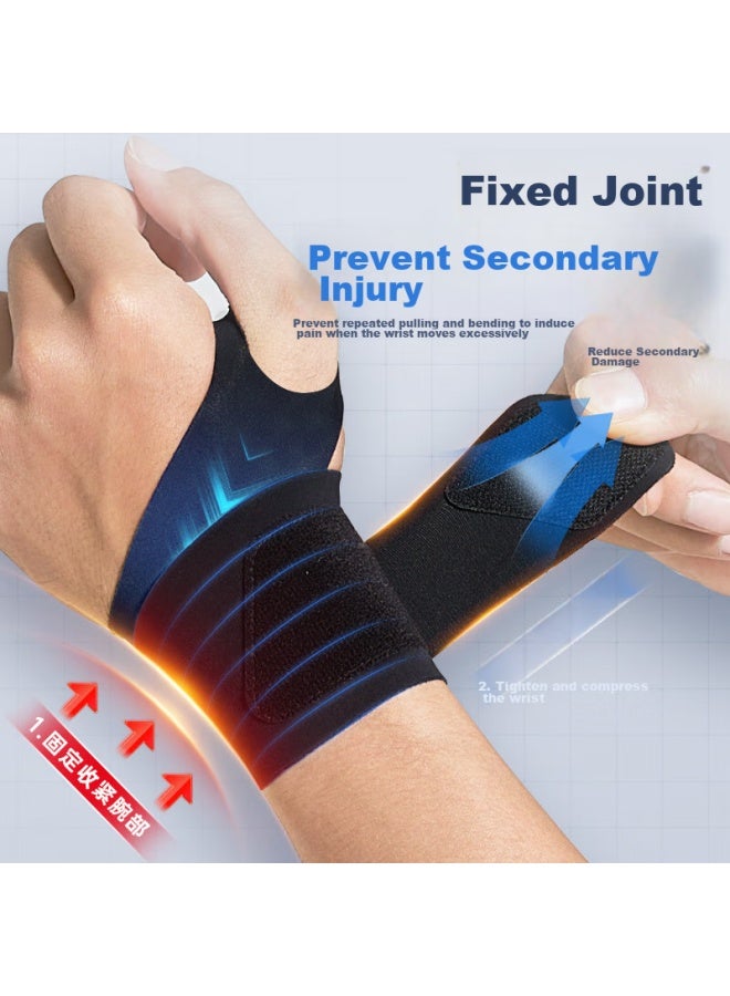 Li-ning Wrist Guard For Tendonitis, Tfcc, Fitness, Medical, Wrist Sprain, Sports Fixation, Badminton, Bench Press, Compression Sleeve - Image 4
