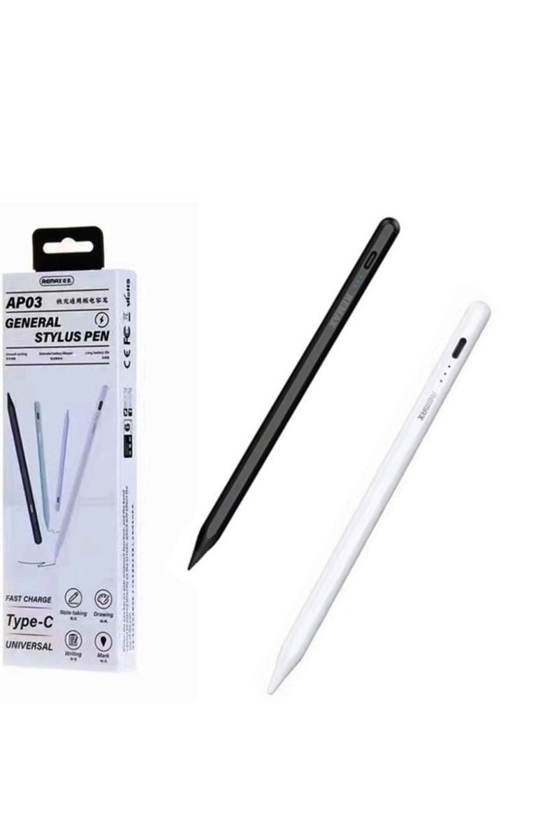 ريماكس قلم ريماكس AP03 للشحن السريع - أسود - Image 4