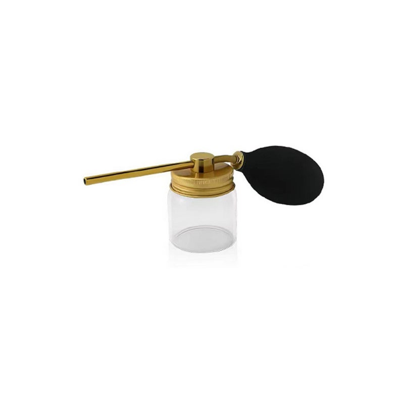Hair Thickening Powder Fine Spray: 0.5Oz Travel Size Glass Bottle - Creates Fine Mist For Even Precise Application, Lightweight Portable Design For Home, Travel, Beauty Enthusiasts