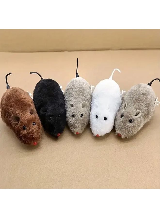 دمية فأر البلس الميكانيكية التفاعلية - لعبة حيوان أليف - لون عشوائي - Image 5