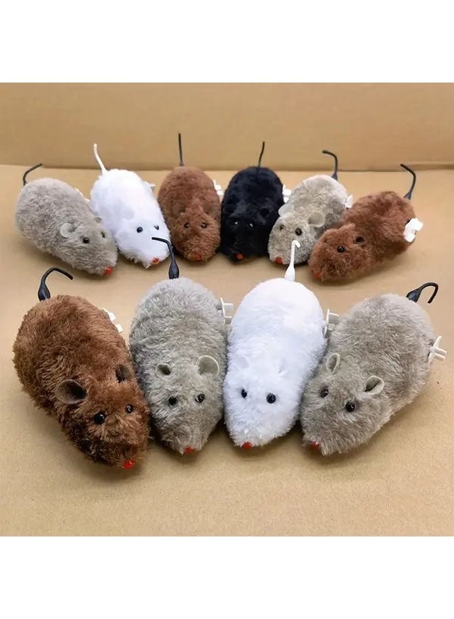 دمية فأر البلس الميكانيكية التفاعلية - لعبة حيوان أليف - لون عشوائي - Image 4