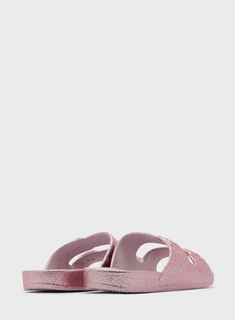 freedom moses Two Strap Buckle Slides