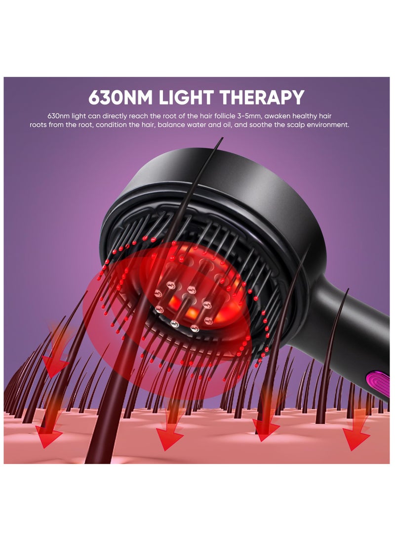 BTFMEI Hair Massager, Portable Smart Scalp Hairbrush, Multifunctional Electric Scalp Massage Comb, Hair Oil Applicator Scalp Massager,Head Massage for Hair Growth  - Image 2