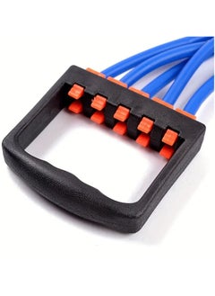Spall Chest Expander For Chest, Arm Legs Shoulder Back Muscles Training, Chest Exerciser For Men With 5 Springs, Pulling Chest Expander, Push Ups Full Body Home Gym Workout Band  - Image 4