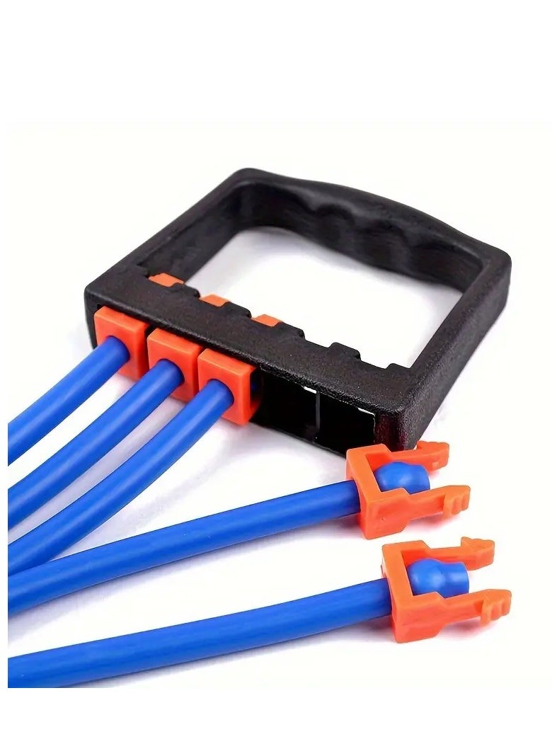 Spall Chest Expander For Chest, Arm Legs Shoulder Back Muscles Training, Chest Exerciser For Men With 5 Springs, Pulling Chest Expander, Push Ups Full Body Home Gym Workout Band  - Image 5