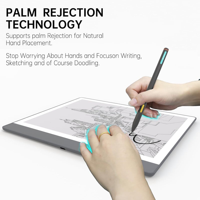 بديل قلم Kindle Scribe، يدعم 4096 مستوى من حساسية الضغط، قلم Kindle Scribe مزود بممحاة، للكتابة والرسم - Image 5