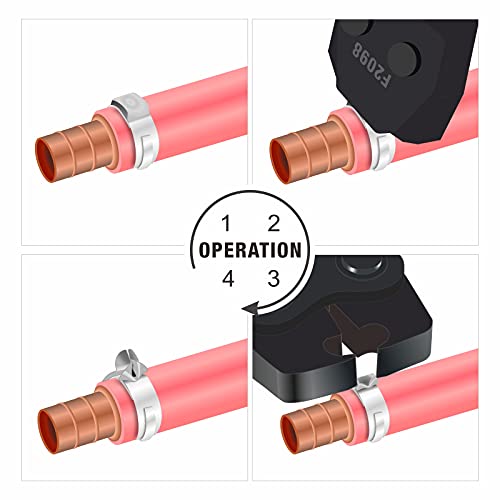 IWISS iCrimp ICP-PC01 PEX Cinch Clamp Removal Tool - Removes 3/8-in, 1/2-in, 3/4-in, 1-in and 13mm Wide Ear Clamps - Image 4