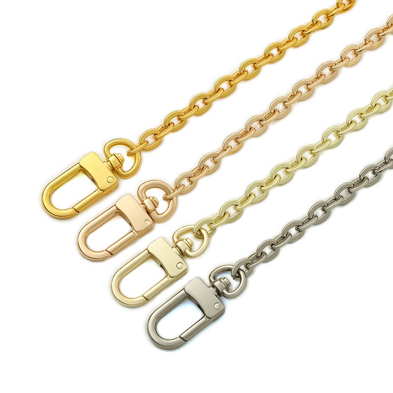 Mahuangshi Mhs-Sp-35 Presbyteric Bag With O-Chain Pure Copper Three-In-One Women'S Bag Chain High-Grade Chain Shoulder Strap Accessories - Image 4