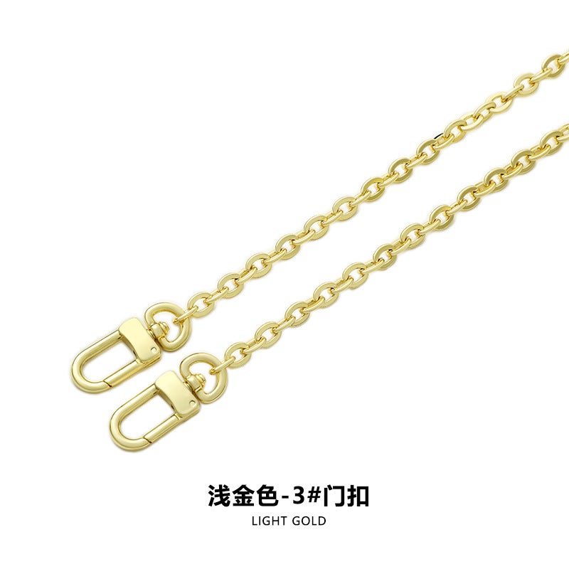 Mahuangshi Mhs-Sp-35 Presbyteric Bag With O-Chain Pure Copper Three-In-One Women'S Bag Chain High-Grade Chain Shoulder Strap Accessories - Image 1