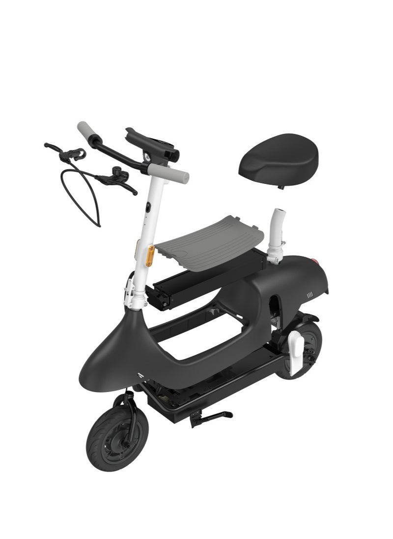 OKAI Electric Scooter with seat OKAI Beetle Pro - Black  - Image 4