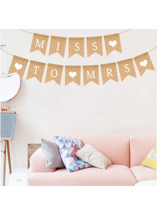 Yoodelife - Diy Burlap Banner, Diy Party Decor Blank Swallowtail Flag For Birthday Wedding Party Baby Shower Graduation Holidays Camping Easter Christmas New Year Decorations - Image 1