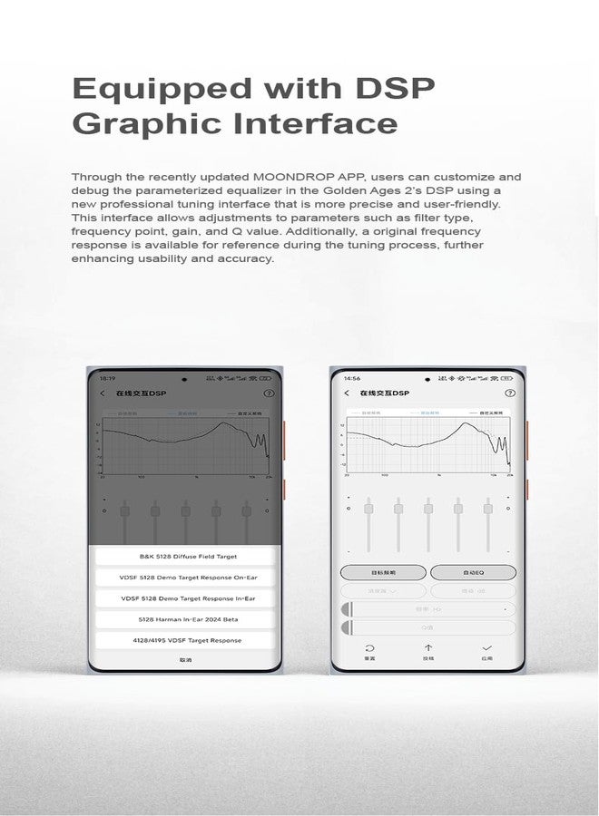 Moondrop Golden Ages 2 MD-TWS-039 TWS Earphone ANC Bluetooth 6.0 LDAC VDSF Adjustable Output Gain Gaming Headphones - Image 5