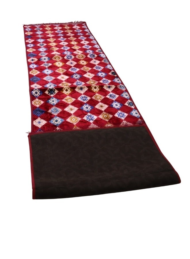 SMART HOME Indoor home carpet, anti-slip, velvet, soft to the touch and characterized by a luxurious modern design and bright colours, ceramic carpets for the living room, hallway, corridors and various places  - Image 2