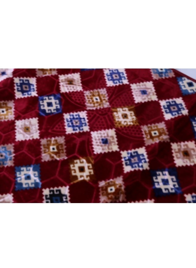 SMART HOME Indoor home carpet, anti-slip, velvet, soft to the touch and characterized by a luxurious modern design and bright colours, ceramic carpets for the living room, hallway, corridors and various places  - Image 5