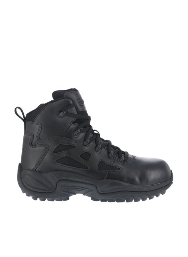 Reebok Work Rapid Response RB® - RB8674 - Men’s 6" Tactical Stealth Boot, Composite Toe | Safety Boots, Military & Security, Slip-Resistant, Lightweight, Airport Friendly - Image 1