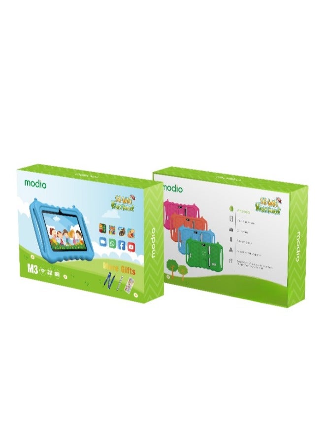 MODIO TAB M3 children's tablet with a 7-inch screen, supports 5G Wi-Fi, 4GB RAM and 64GB storage space - Image 3