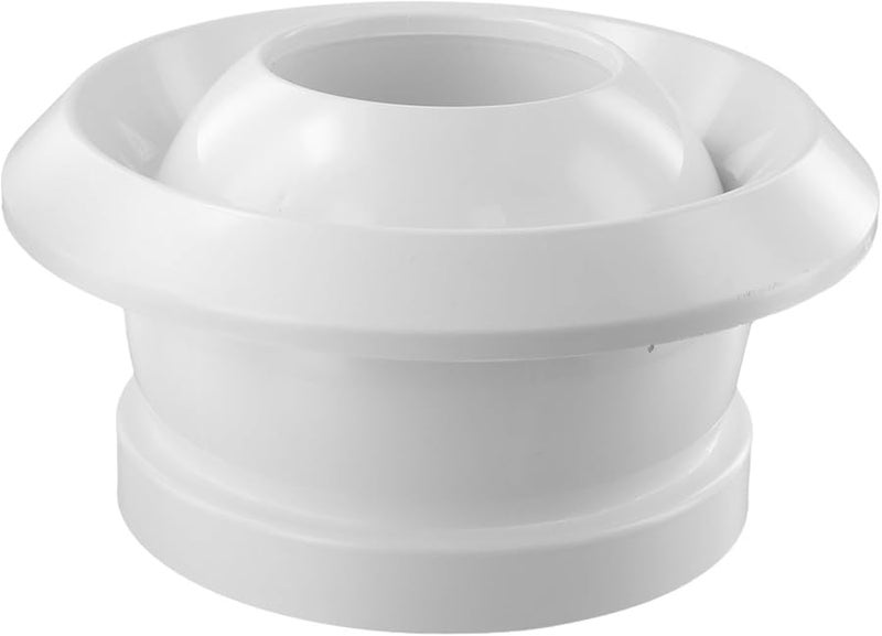 ABS Circular Spherical Air Vent Grille Cover Adjustable Air Volume Outlet Valve White 200Q - Image 4