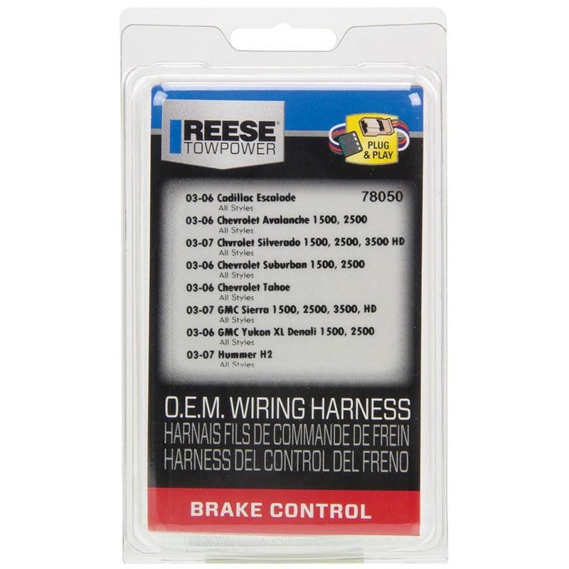 Reese Towpower 78050 Brake Control Wiring Harness for GM/Hummer - Image 2