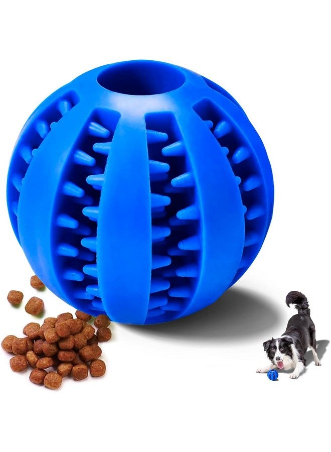 Pet Toy Ball，Nontoxic Bite Resistant Teething Toys Balls For Small/Medium Dog And Puppy Cat, Dog Pet Food Treat Feeder Chew Tooth Cleaning Ball Exercise Game Iq Training Ball - Color May Vary - Image 1