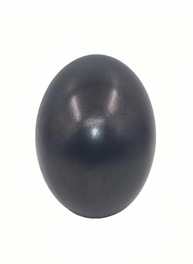 MBKHFLL Small Pilates Ball 9 Inch Small Exercise Ball Mini Workout Yoga Balls for Gym Yoga, Core Training, Fitness, Workout, Stability, Improves Balance (Black-1 Pcs)