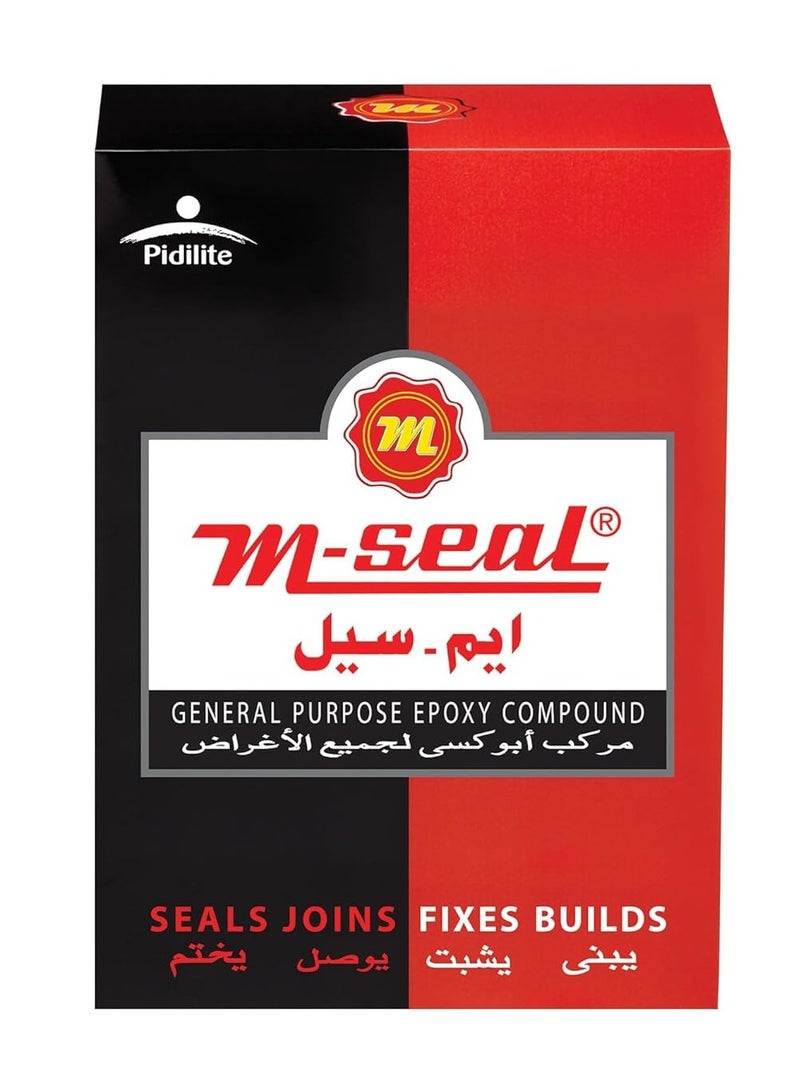 Pidilite Mseal General Purpose 100gm(Pack of 1)| Two-Component Epoxy Putty to seal Pipe Leaks, Roof/AC Repairs, Wall Cracks, Wash Basin Fixes & for Quick Molding & Sealing - Image 1