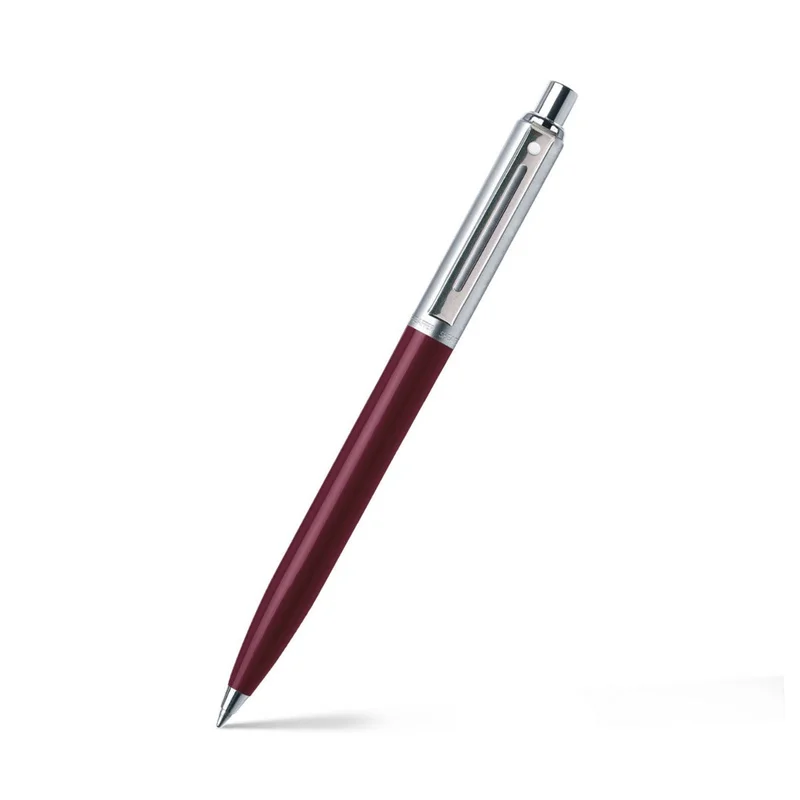 Sheaffer Sheaffer® Sentinel Burgandy and Chrome Ballpoint Pen With Chrome Trims