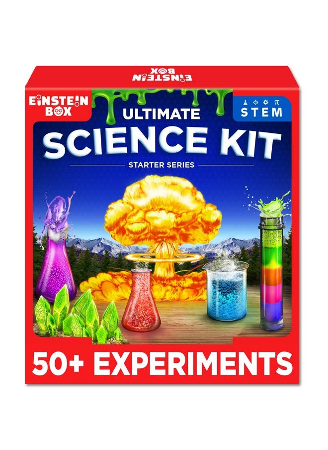 Einstein Box Einstein Box Ultimate Science Starter Kit for 6 to 15 Year Olds | Toys for Boys & Girls Age 10 to 12 Years| Gift for Girls Age 8-10 Years | Fun Science Experiments & STEM Projects| Birthday Gift Idea|  - Image 1