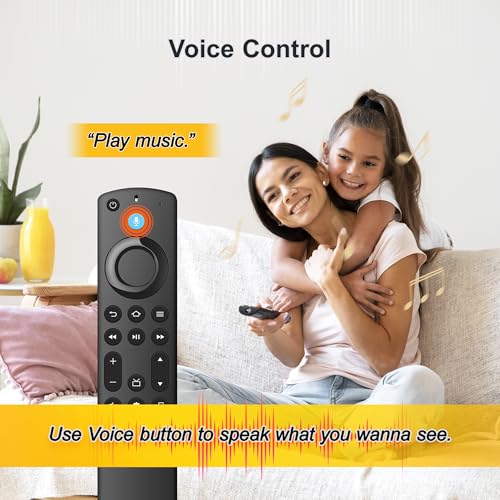 SZILBZ Replacement Firestick Remote Control (NS-RCFNA-21) for Insignia FireSeries Smart TV Stick, TV Stick 2nd/3rd Gen, Omni Series, TV Stick 4K Select/Plus/Max, TV Stick 4K/Lite & Cube - Image 3