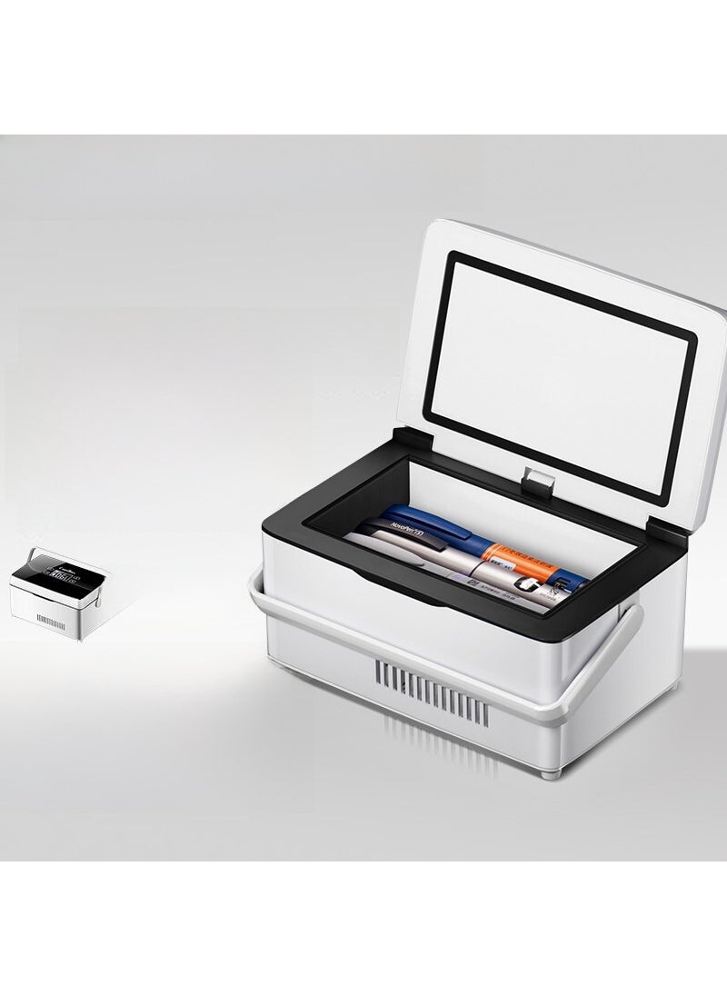 Arabest - Portable Insulin Cooler Box 2-8°C Vaccine Refrigerator Refrigerator + battery 2 Group (battery life about 12-16 hours) - Image 1