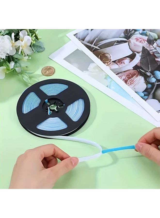 White Self Adhesive Seam Tape Waterproof Kitchen Bathroom Sink Edge Sealing Gap Cover - Image 1