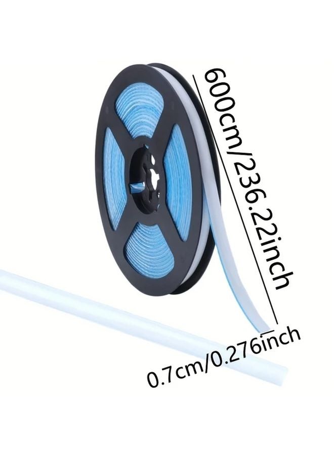 White Self Adhesive Seam Tape Waterproof Kitchen Bathroom Sink Edge Sealing Gap Cover - Image 4