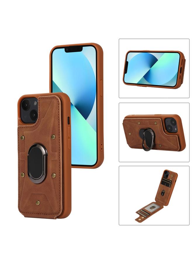 اس-توب جراب لهاتف iPhone 14 Plus مزود بحلقة مدرعة ومحفظة وغطاء خلفي للهاتف - Image 1