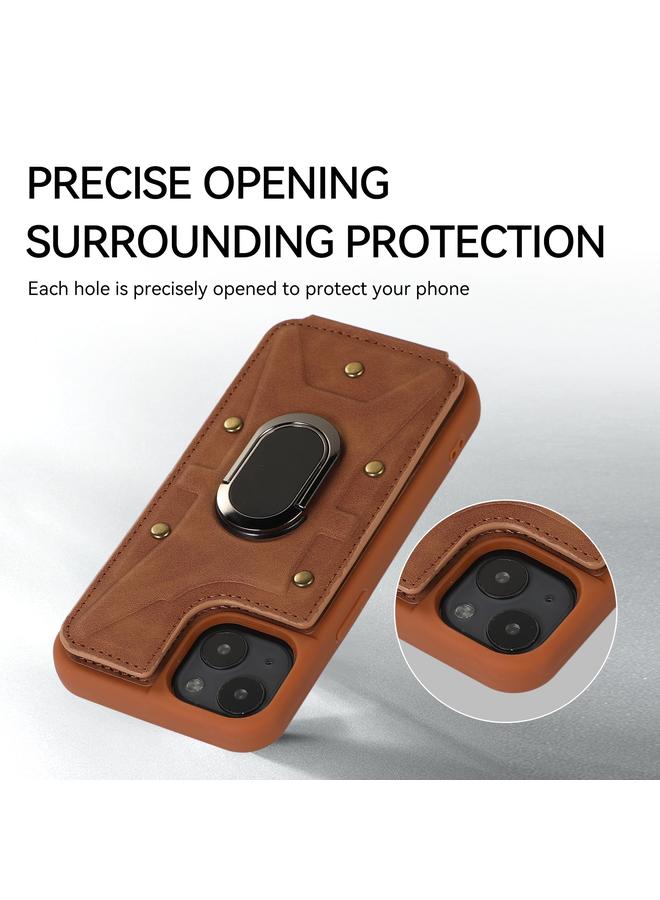 اس-توب جراب لهاتف iPhone 14 Plus مزود بحلقة مدرعة ومحفظة وغطاء خلفي للهاتف - Image 5