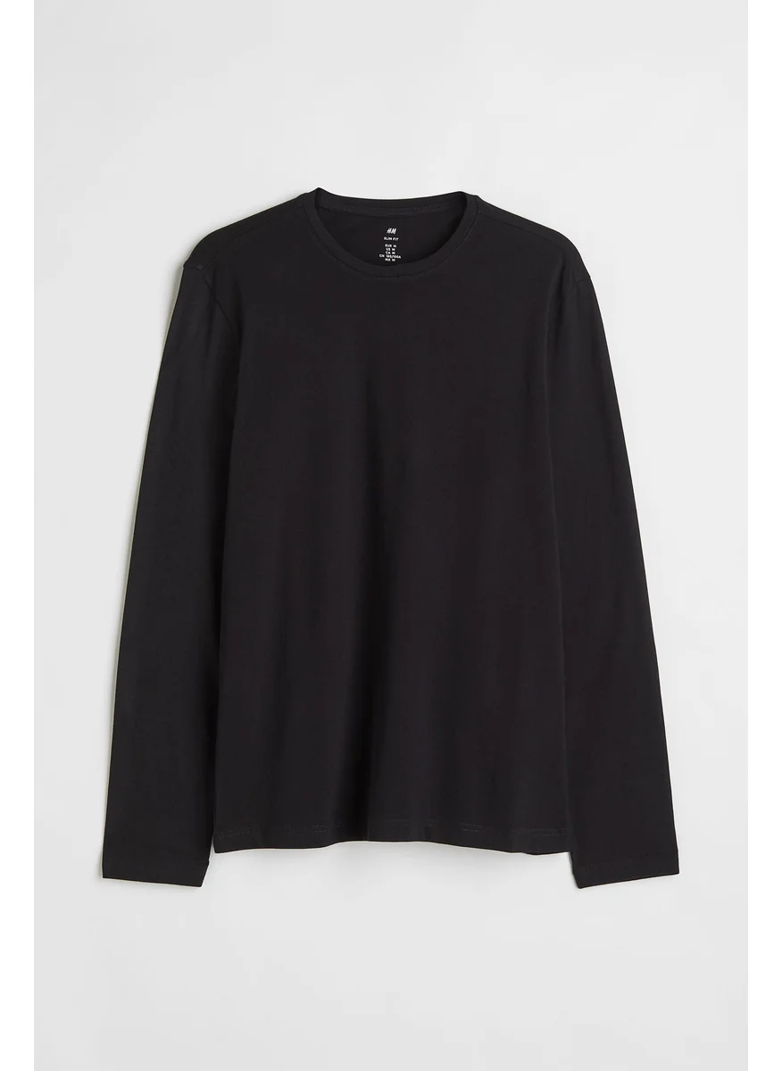 اتش اند ام Long-Sleeved Jersey Top