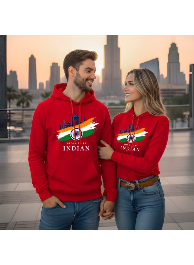 PRINTSHOP4ME India Hoodies For Both Men And Women-Soft Cotton Pullover-Long Sleeve With Drawstring And Kangaroo Pockets-Ideal Unisex Hoodie For Indoor And Outdoor - Image 5