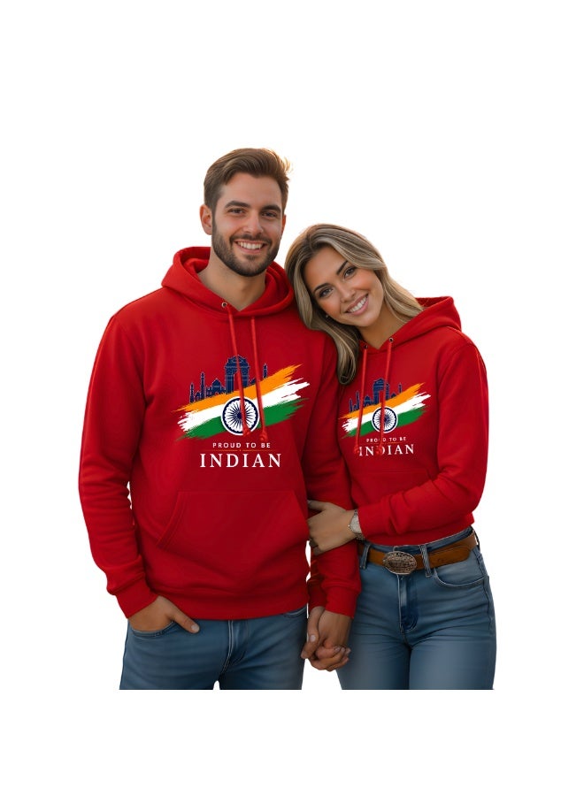PRINTSHOP4ME India Hoodies For Both Men And Women-Soft Cotton Pullover-Long Sleeve With Drawstring And Kangaroo Pockets-Ideal Unisex Hoodie For Indoor And Outdoor - Image 3