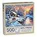 Bits and Pieces 500 Piece Puzzles for Adults Large 18 x 24 Jigsaw Puzzles 500 Pieces Winter Landscape Random Die Cut No 2 Pieces Alike Snow River - Image 4