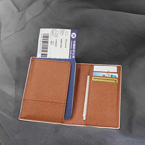 MayeBridge Cute Women Passport Horder PU Leather Crown Passport Cover Travel Unicorn Passport Book Holder For Girls Teens Christmas Gift (Crown) - Image 5