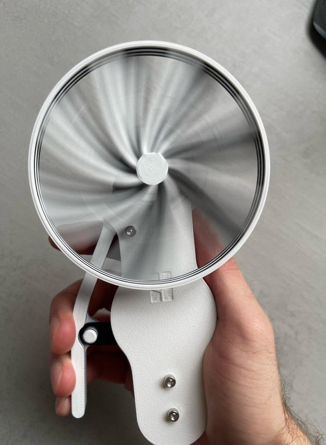 3D CRAFT 3D Printed Mechanical Fan Assembly Kit - White DIY Educational Model - Hands-On STEM Learning Tool for Kids & Hobbyists (Fan Assembly Kit) - Image 2