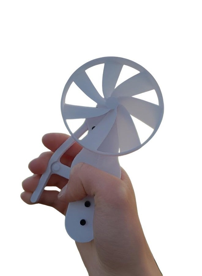 3D CRAFT 3D Printed Mechanical Fan Assembly Kit - White DIY Educational Model - Hands-On STEM Learning Tool for Kids & Hobbyists (Fan Assembly Kit) - Image 3