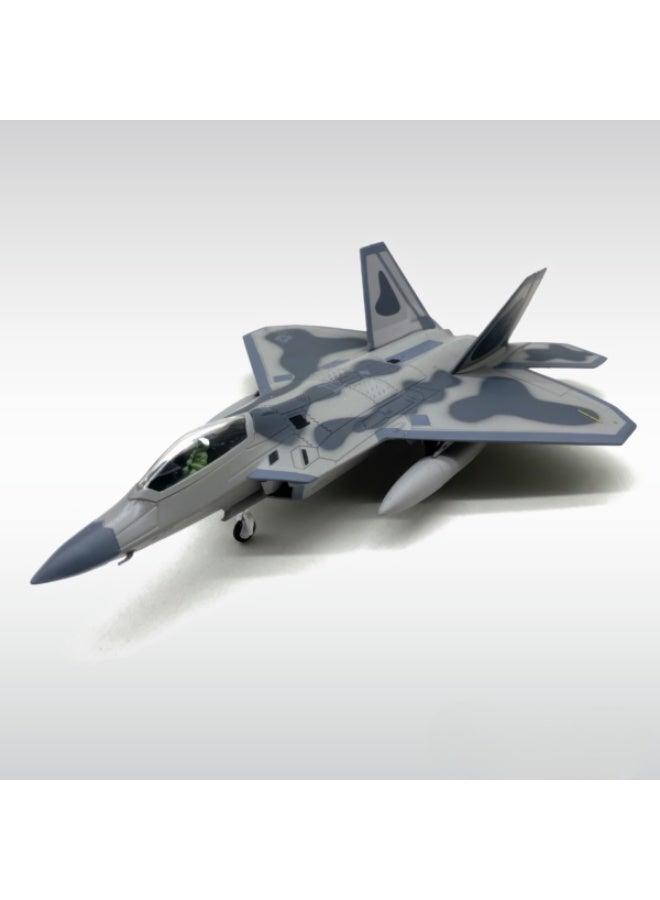 فايتر جيفتس مجسم مصبوب لطائرة F-22 Raptor بمقياس 1:100 - Image 1