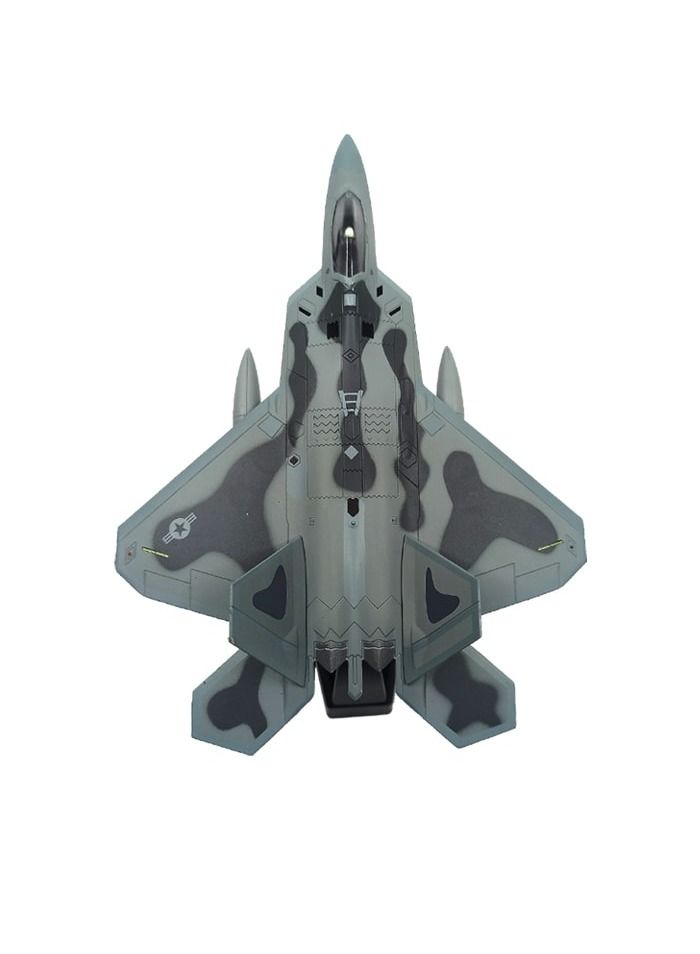 فايتر جيفتس مجسم مصبوب لطائرة F-22 Raptor بمقياس 1:100 - Image 4