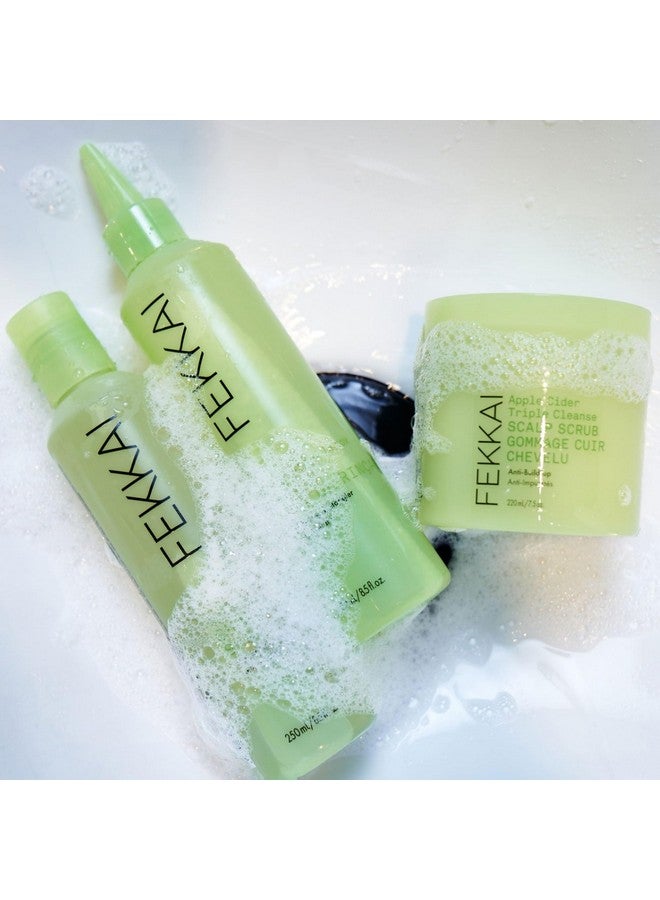 Fekkai Apple Cider Detox Clarifying Scrub - 7.5 oz - Scalp Treatment - Removes Build-Up & Exfoliates - For All Hair Types - Vegan, Cruelty-Free - Image 3