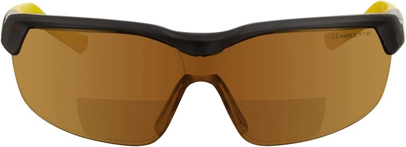 voltX GT ADJUSTABLE Bifocal Reading Safety Glasses BROWN Lens 25 UKCA CE EN166FT Certified Anti fog coated UV400 Lens Scratch resistant Tilt and length adjustable earstems - Image 1
