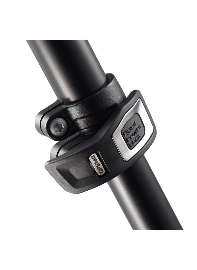 Manfrotto - MT190XPRO4 Aluminum 4-Section Tripod,Black - Image 1